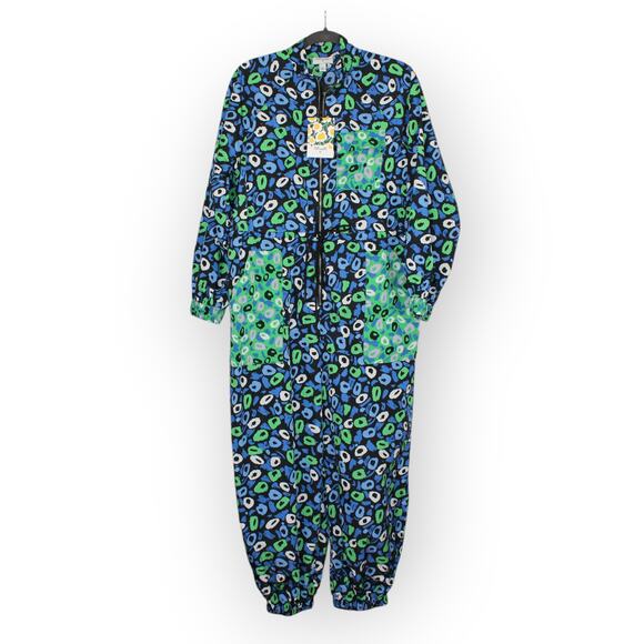 NEW Medium DianeVonFurstenberg x Target Nylon JAZZ DOT Sports Jumpsuit - Picture 9 of 9